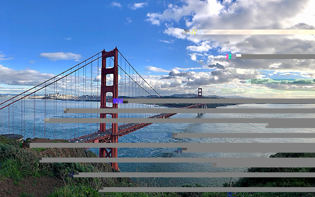 Corrupted image